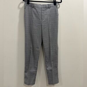UNIQLO Smart Plaid Fitted Ankle Trouser Size S